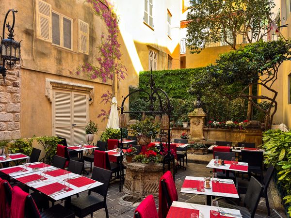 Courtyard of Rue Comte Félix Gastaldi, Monte Carlo