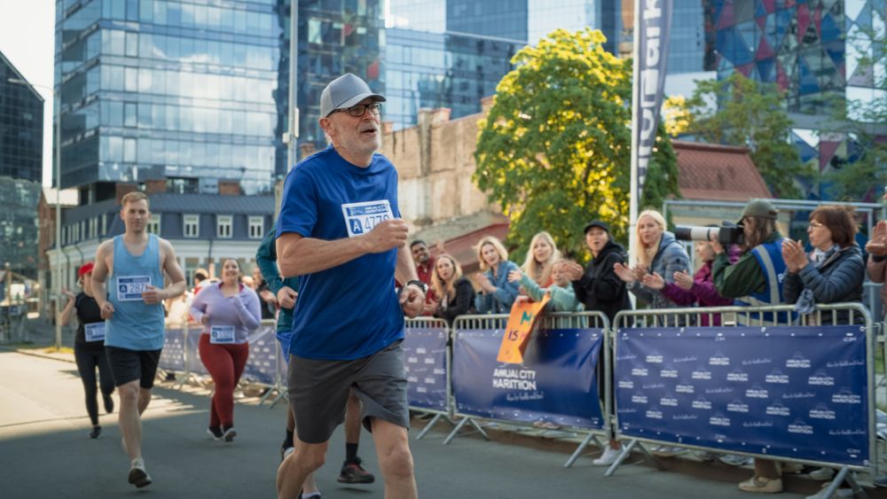 Healthy and Fit Older Man Enjoying Physical Activity and Staying in Shape