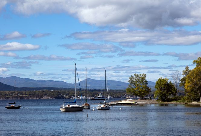Harbor near Charlotte, Vermont