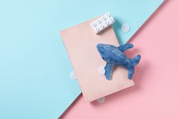 Book for baby, concept of literature for children and baby