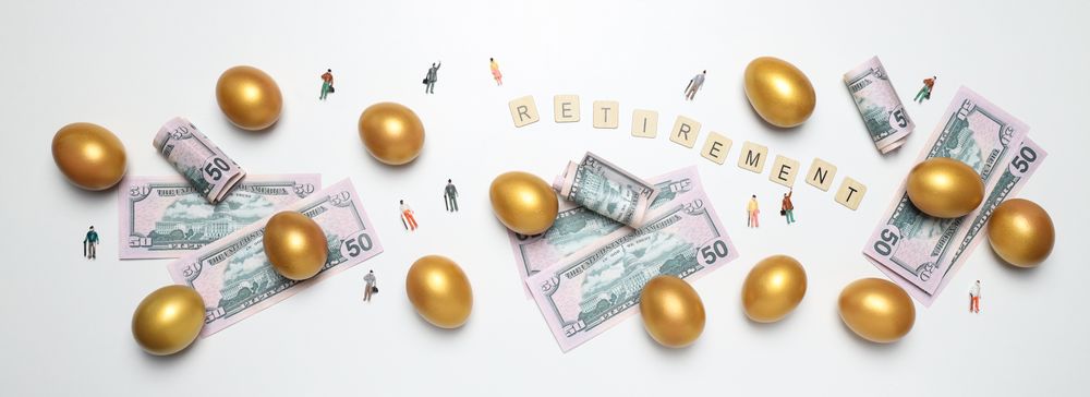 Golden eggs, pension savings, investments and retirement