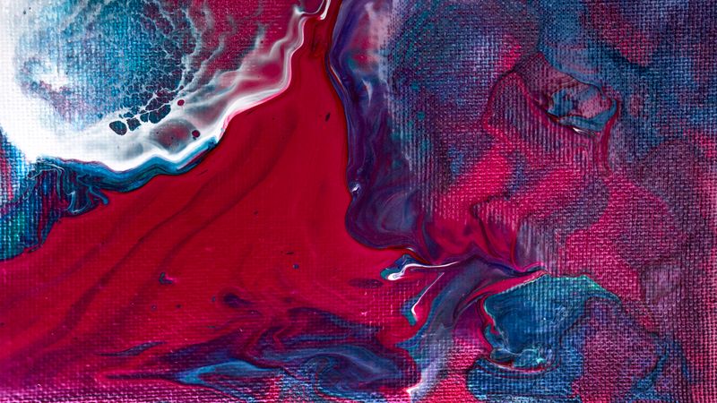 Fluid Art, Abstract Acrylic Background
