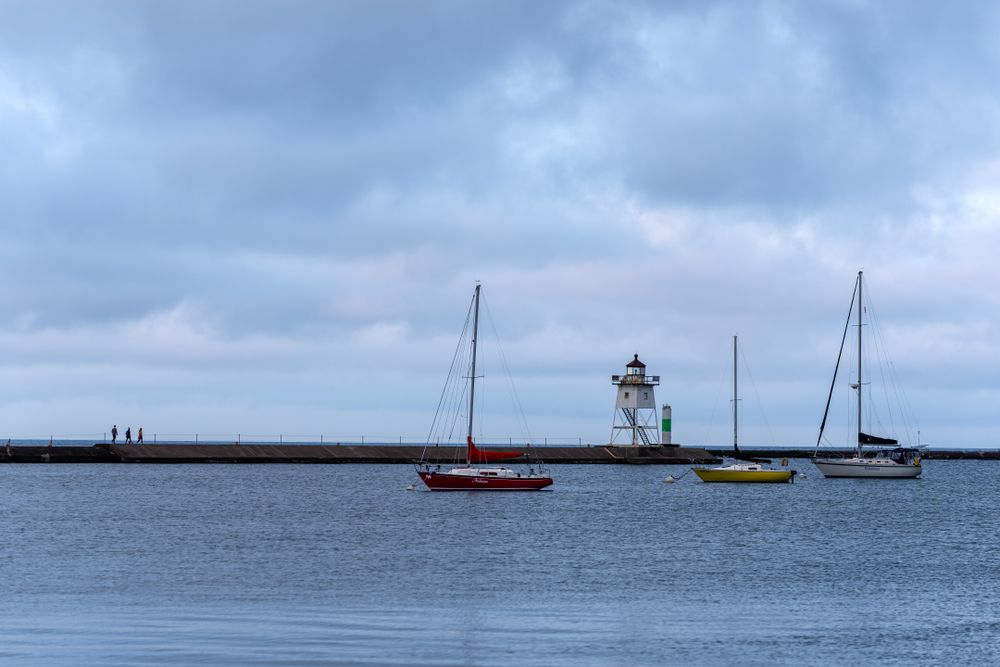 Boats on the lake