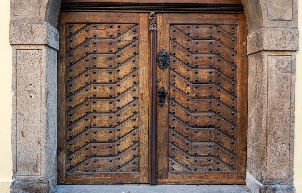 Decooration of the building in Old Prague