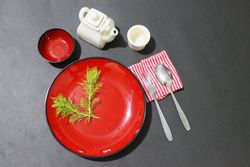 Restaurant table setting