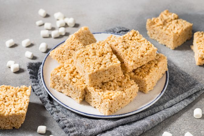 Sweet Homemade Rice Crispy Cereal Treats