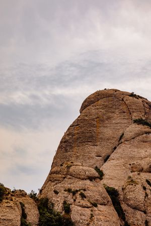 Views of the mountain of Montserrat