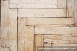 Herringbone pattern of wooden floor 0LVXD4