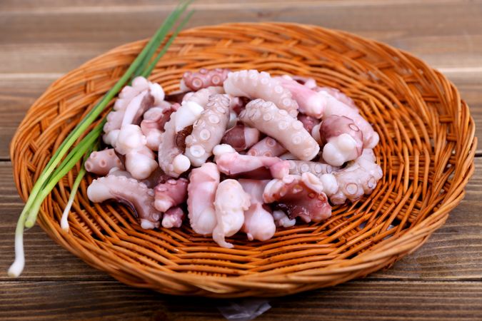 Raw Octopus.