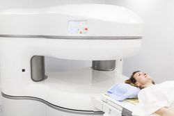 open magnetic resonance machine