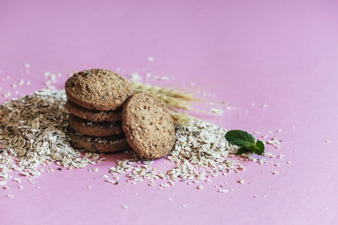 Close-up of some delicious cookies