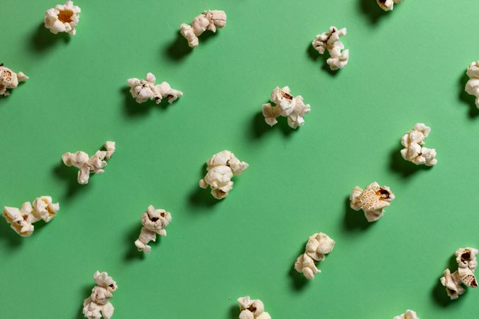 Set of popcorn on board