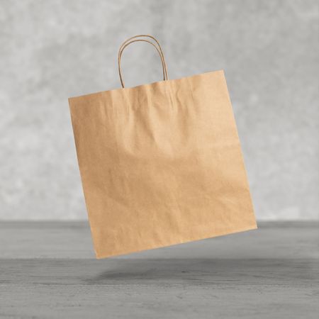paper bag mock up
