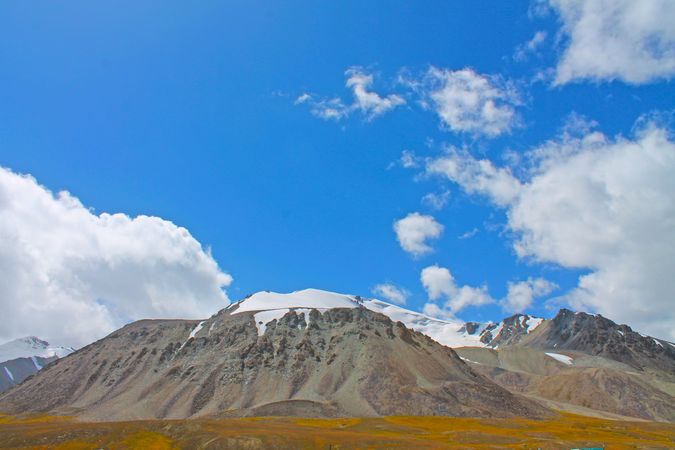 Karakoram Mountains between the China and Pakistan border