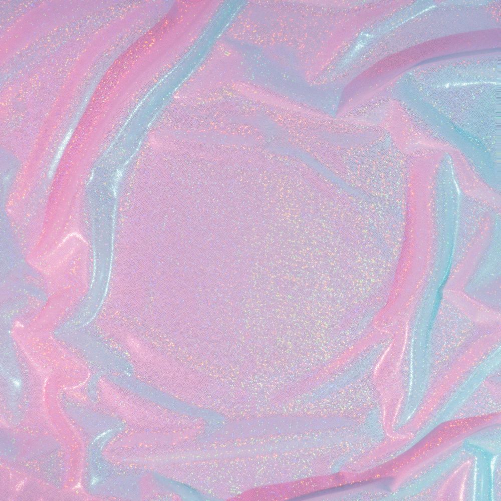Iridescent neon on gradient foil