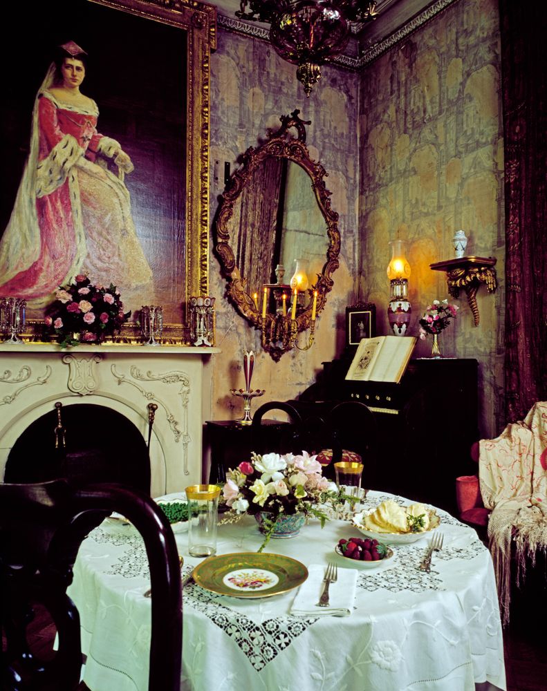 Breakfast room of Rockwood Manor, Wilmington, Delaware