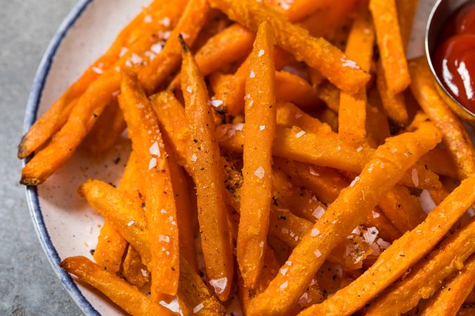 Organic Orange Sweet Potato French Fries