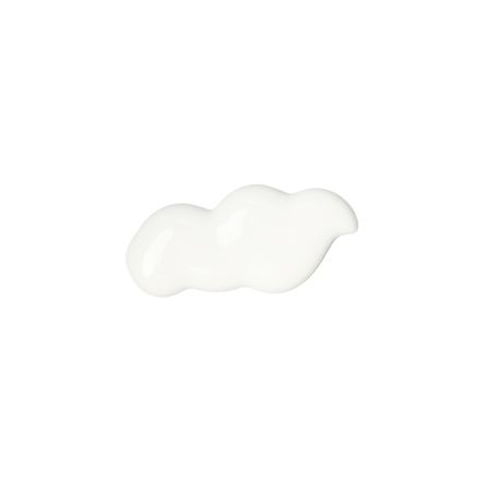 Toothpaste isolated on light background.
