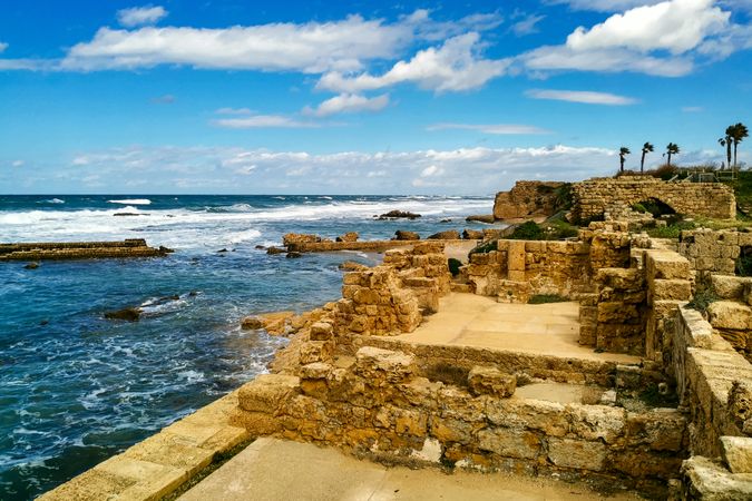 Ruins in Caesarea Maritima