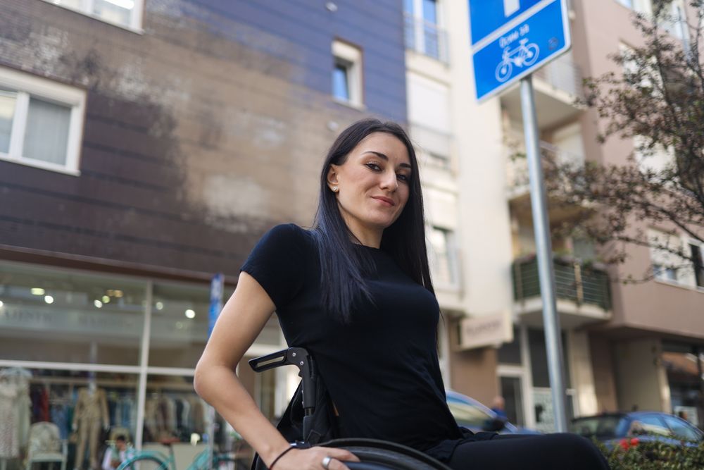 Portrait of a Confident Woman in a Wheelchair Living Her Best Life