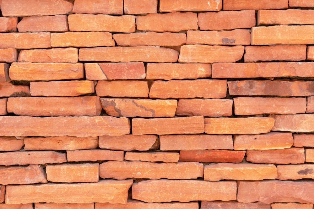 Red brick wall