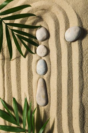 Composition for Zen, Relaxation, Harmony and Balance concept