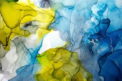 Modern art with Alcohol Ink
