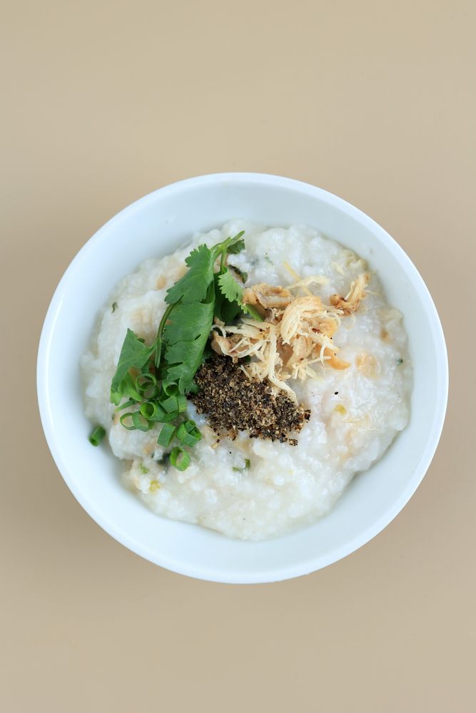 Chao Ga is Vietnamese Chicken Porridge or Vietnamese Congee.