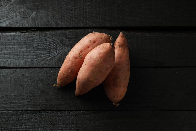 Sweet potato, concept of healthy food, vegetables