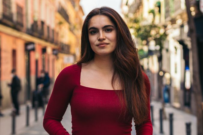 portrait of young woman